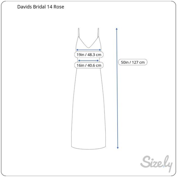 Davids Bridal Size 4 Rose Gold Backless Sleeveless Bridesmaid Maxi Dress Damaged - Picture 3 of 16